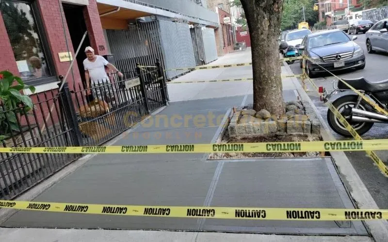 Professional and meticulous execution of concrete repair undertaken by Concrete Repair Brooklyn within the Queens area.